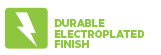 Material: Electroplated