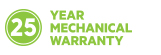 Warranty: 25 Year Mechanical Warranty