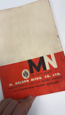 The 1963 Miles Nelson catalogue