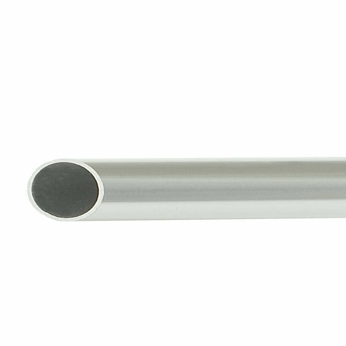 Towel Rail Tube Satin Chrome on Aluminium 19 x 600mm