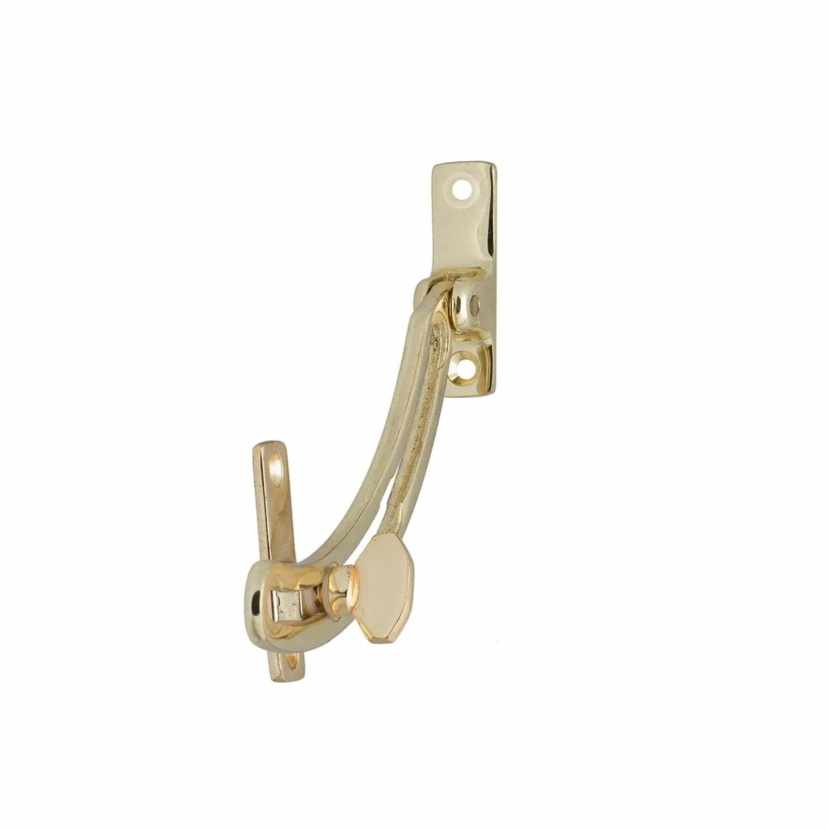 033 Quadrant Stay Brass