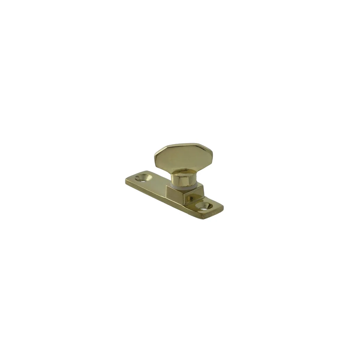 035 Quandrant Stay Screw & Base for 033 Stay Brass