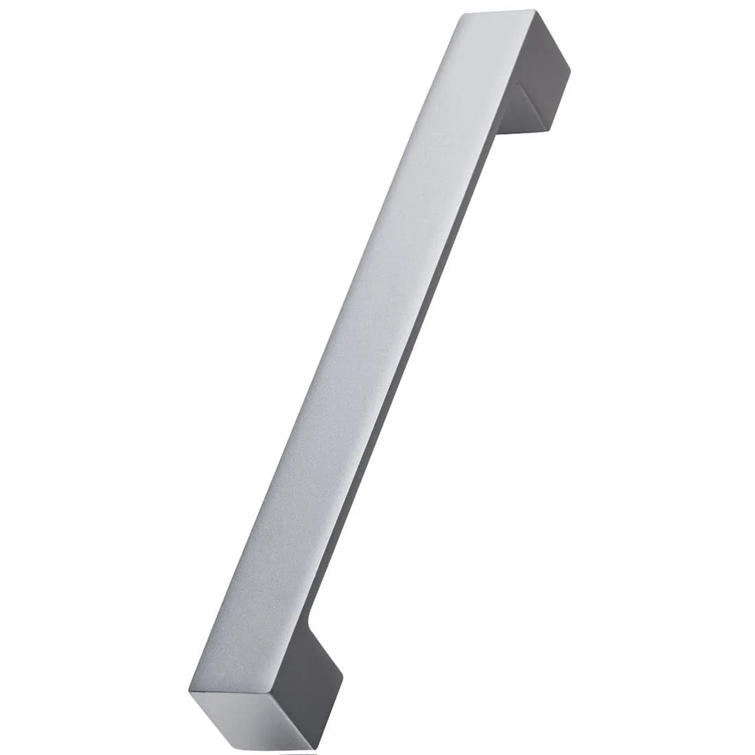 Wardrobe Cupboard Handle Square 226mm Satin Chrome