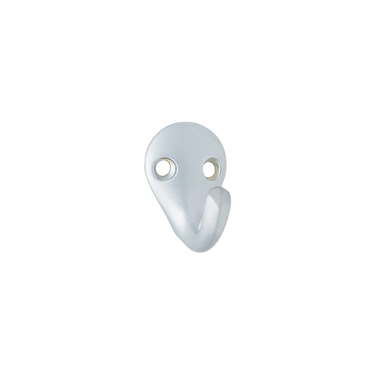 103 Wardrobe Hook Satin Chrome