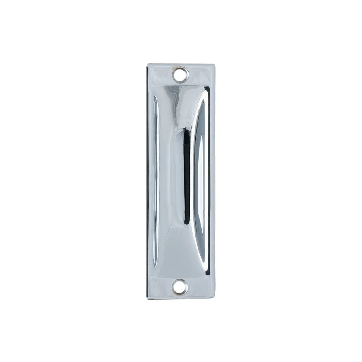 Flush Pull 100mm x 37mm Chrome