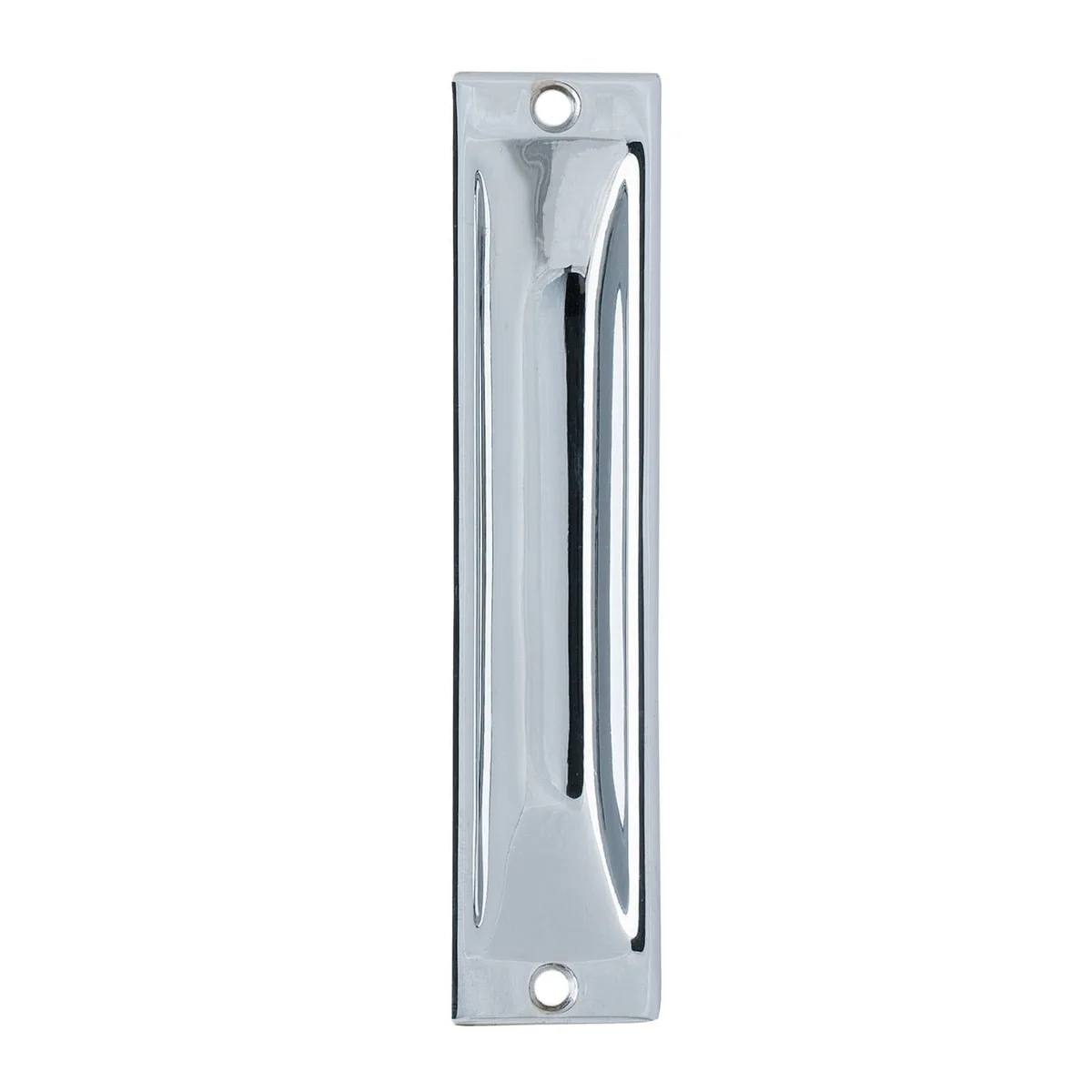 Flush Pull 100mm x 37mm Satin Chrome
