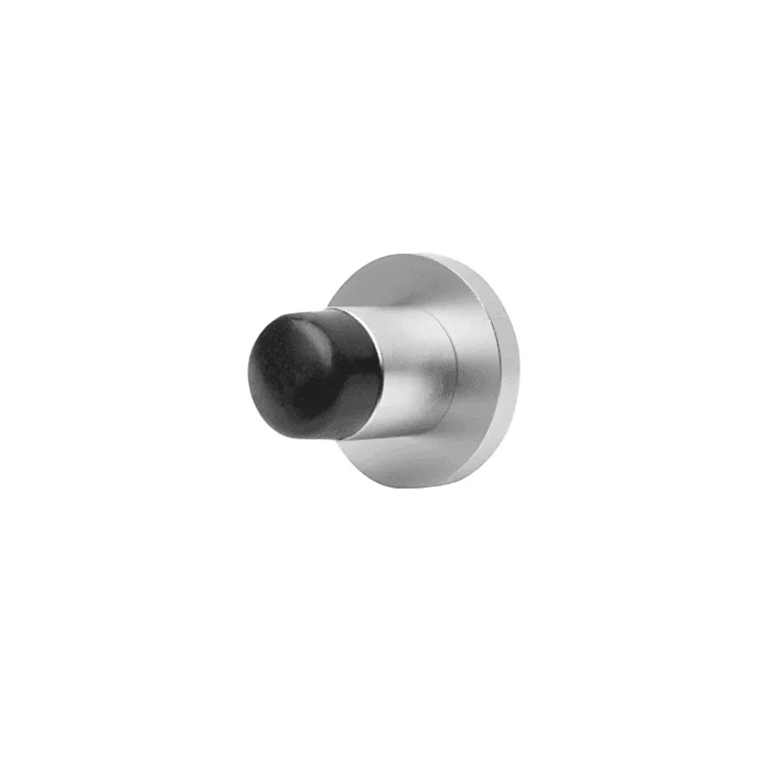 Satin Anodised Wall Mount Door Stop 30mm (404)