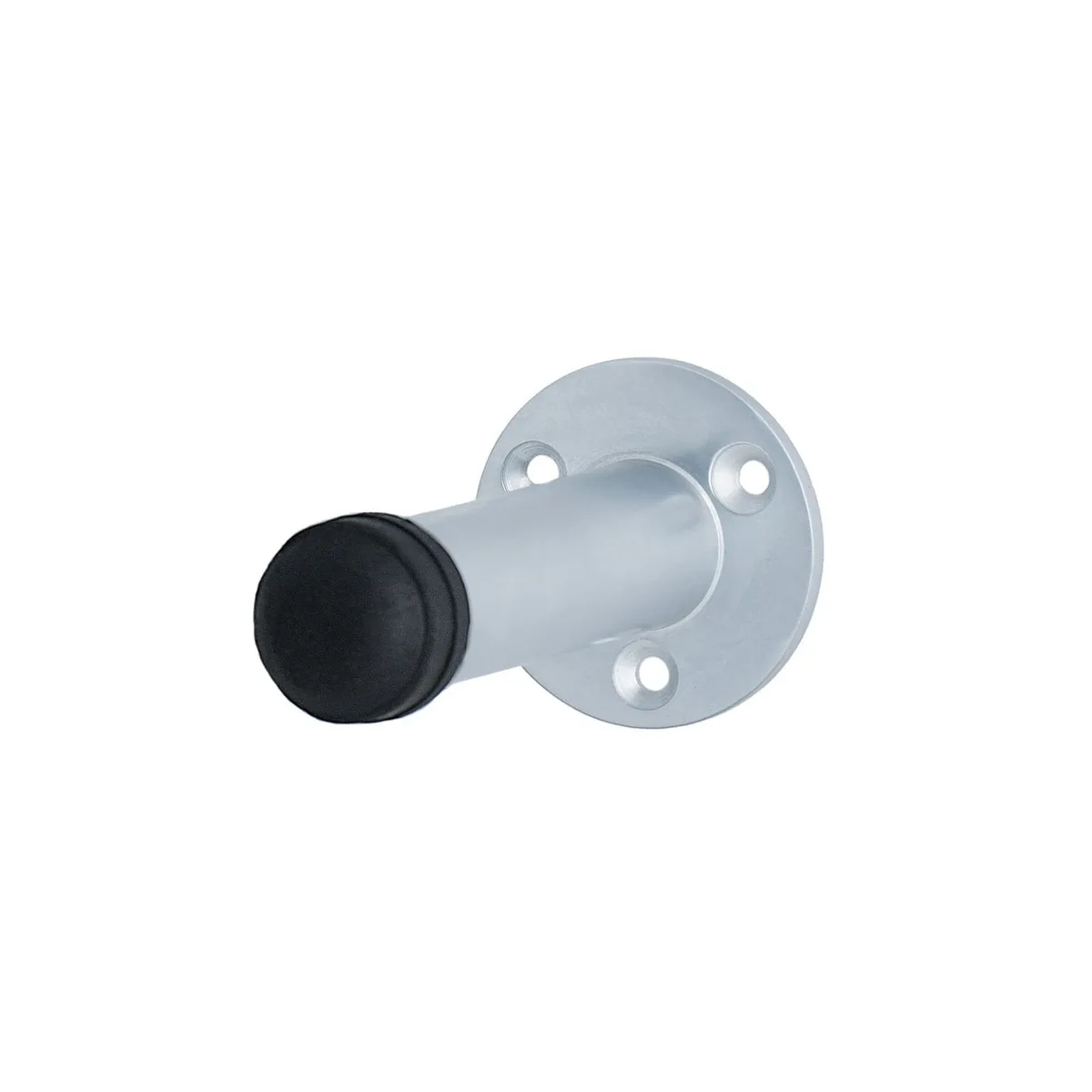 Satin Chrome Wall Mount Door Stop 90mm (204)