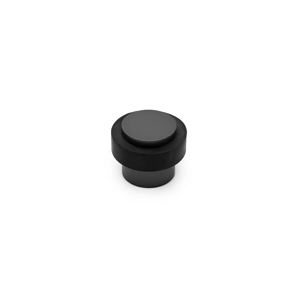 Matt Black Floor Mount Door Stop 40mm (207)