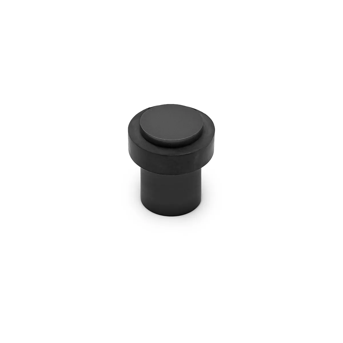 Matt Black Floor Mount Door Stop 60mm (207)
