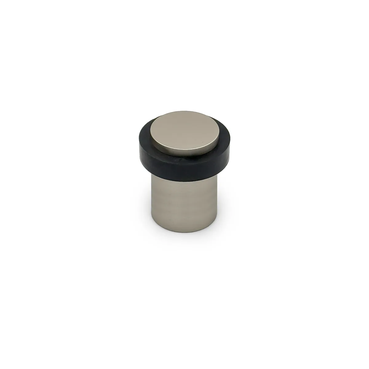 Satin Nickel Floor Mount Door Stop 60mm (207) - Bulk Pack