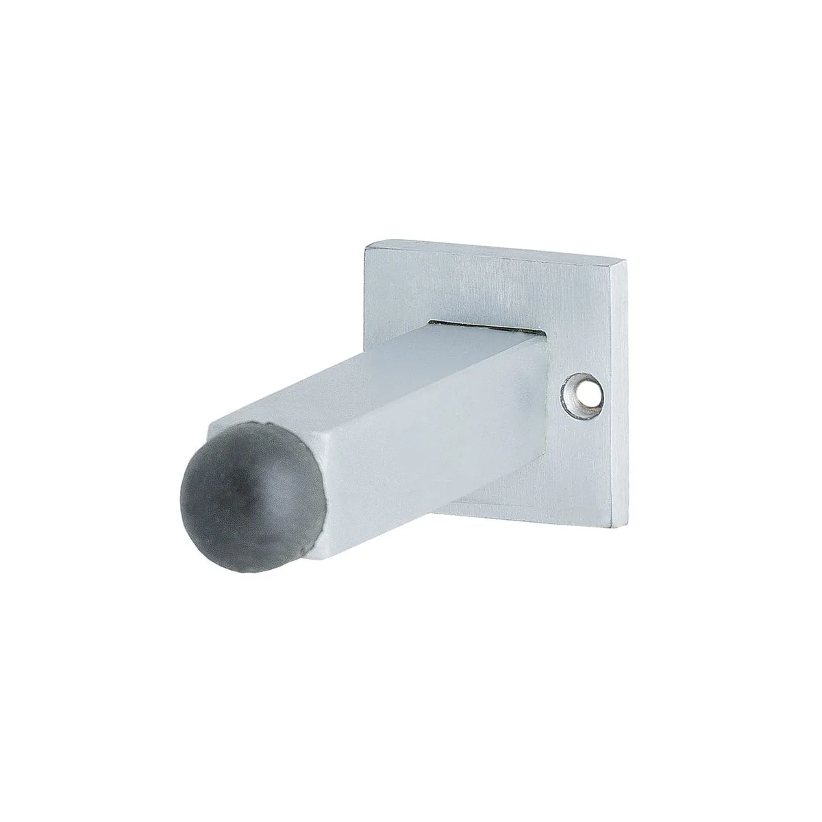Satin Chrome Wall Mount Door Stop 100mm (231)
