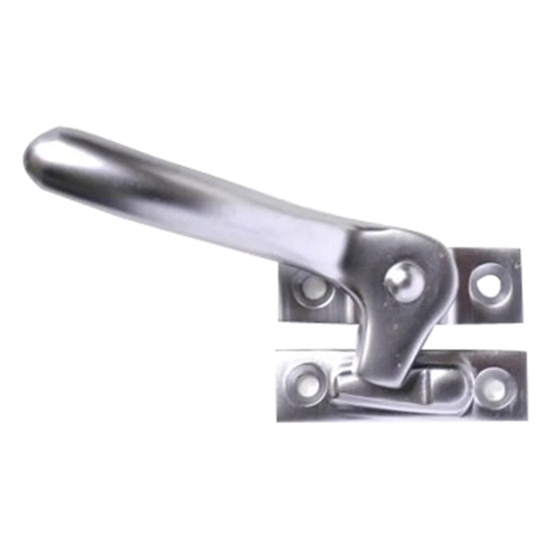 236 Split Rail Fastener Left Satin Chrome