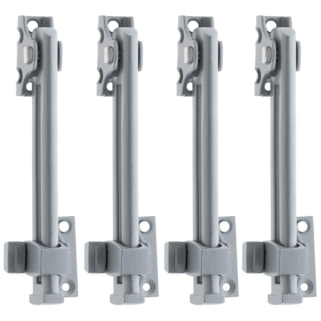 250 Window Restrictor Stay for Aluminium Window Satin Chrome - 4 Pack