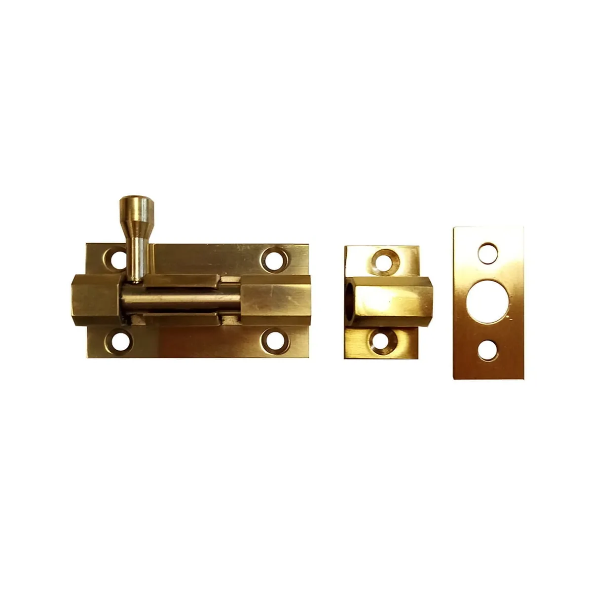 Socket Bolt 8 x 75mm Brass