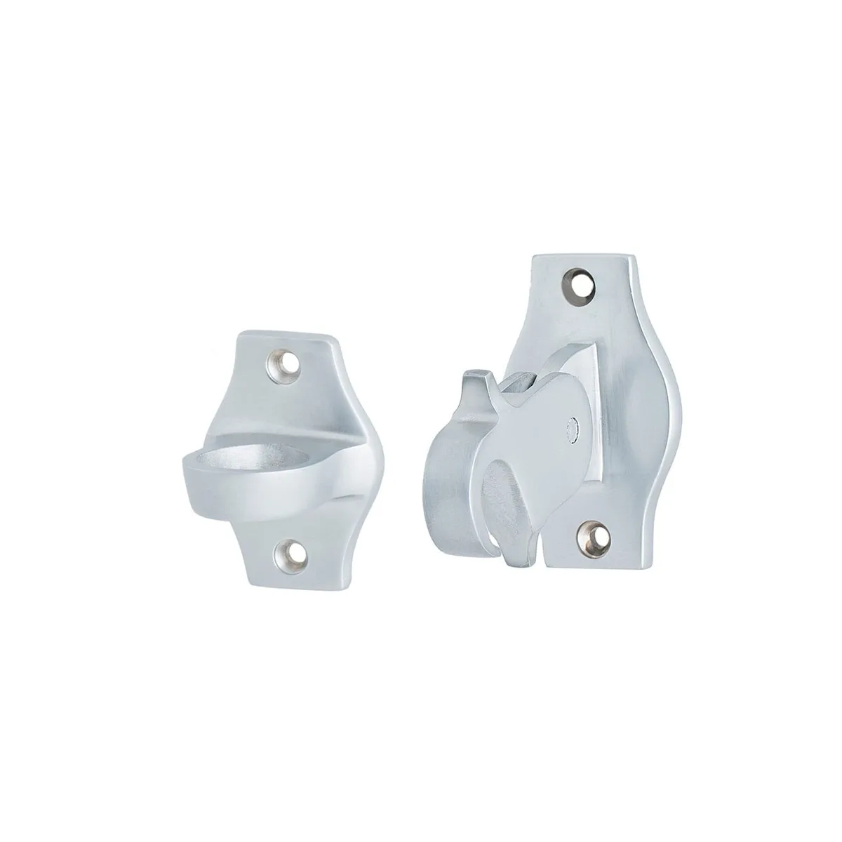 277 Latch Back Satin Chrome