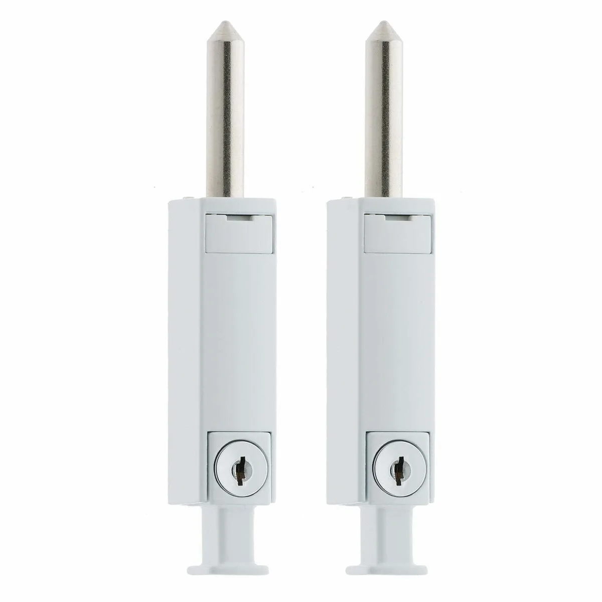 White 281 Security Patiobolt (45mm) - 2 Pack