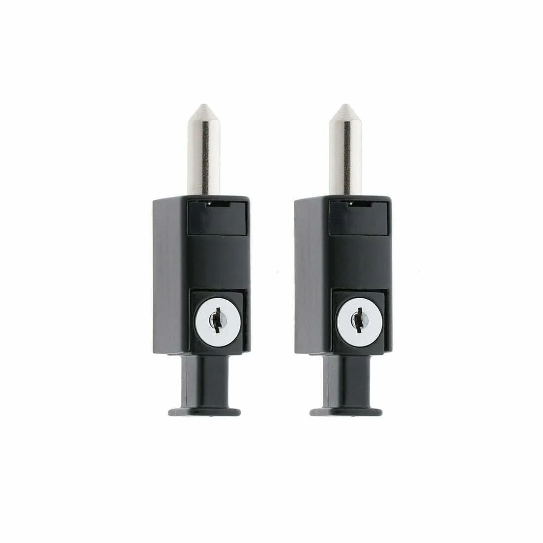 Matt Black 282 Security Patiobolt Mini (28mm) - 2 Pack