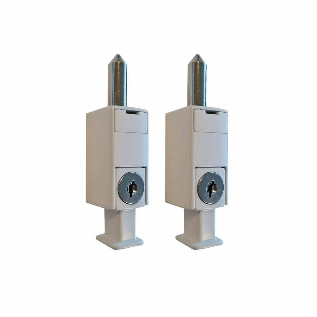 White 282 Security Patiobolt Mini (28mm) - 2 Pack