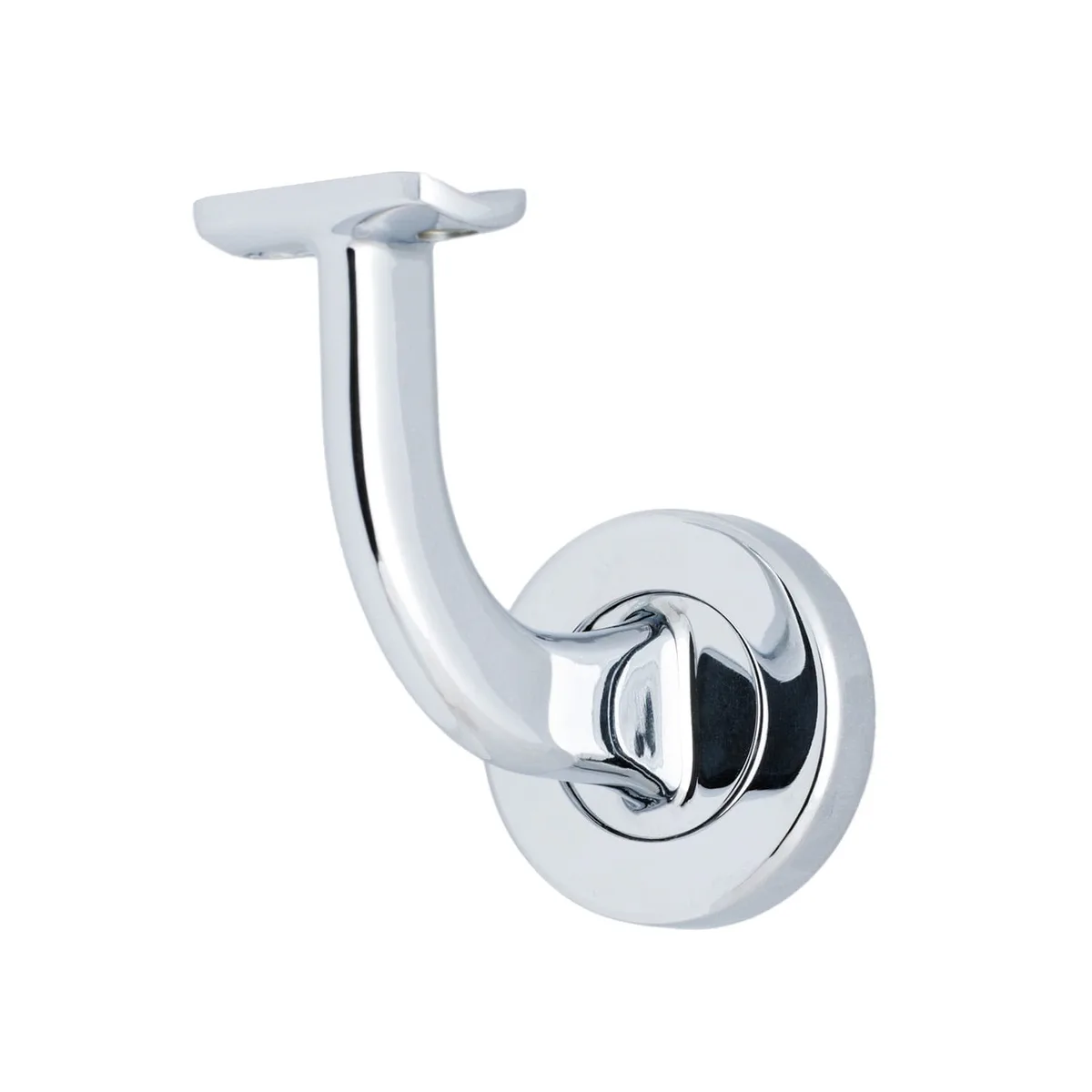 Chrome Round Bannister Bracket (310)