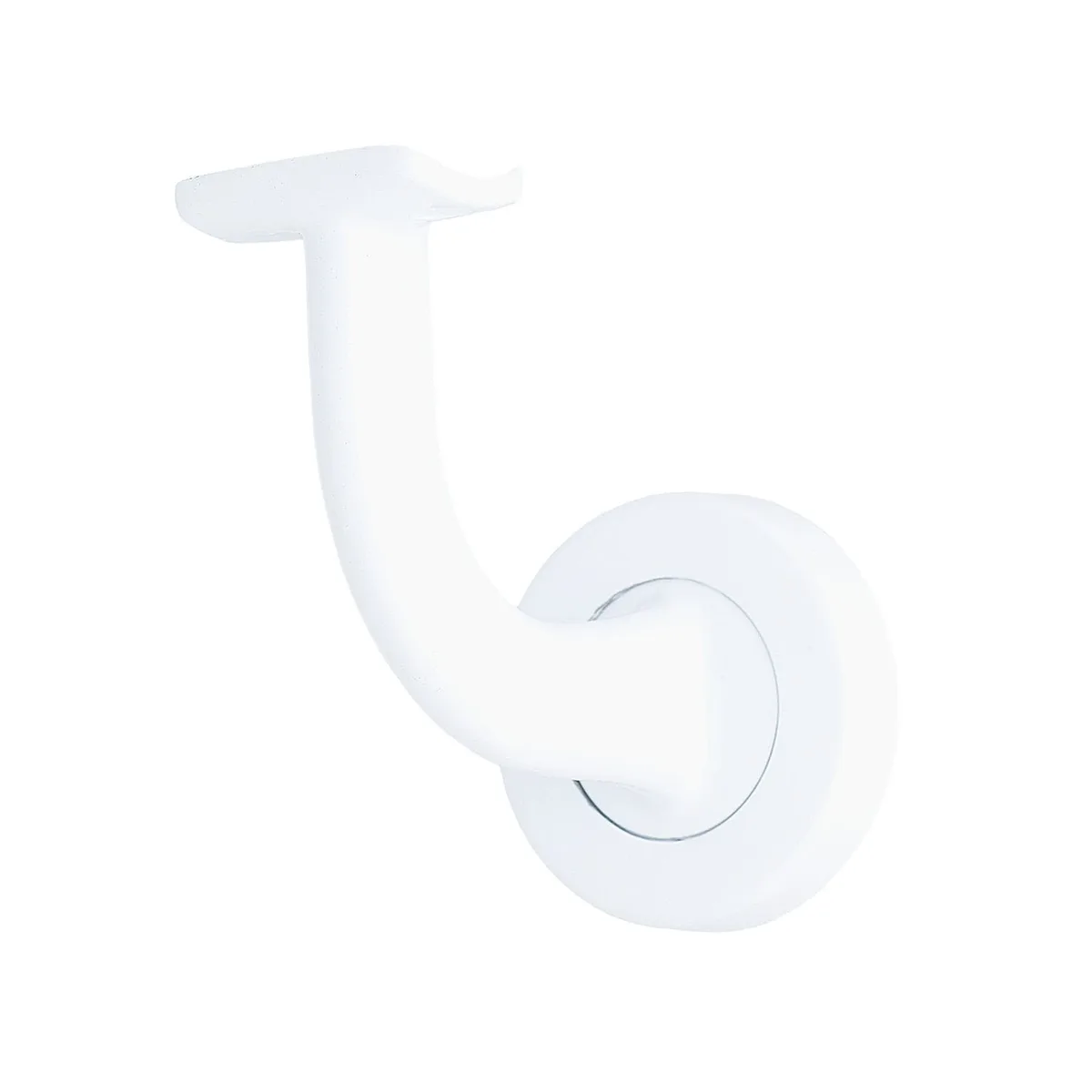 White Round Bannister Bracket (310)