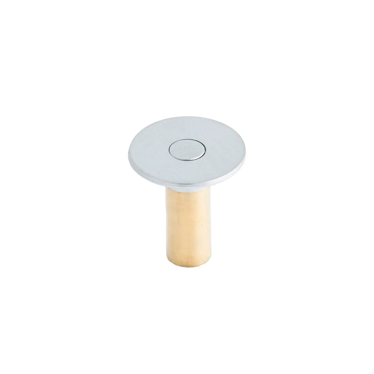 Dust Socket Satin Chrome finish for concrete Trade Pack