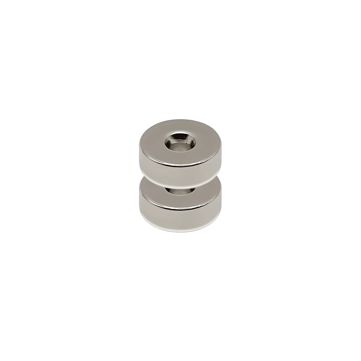 Door Magnets 22 x 8mm - Chrome - 1 pair