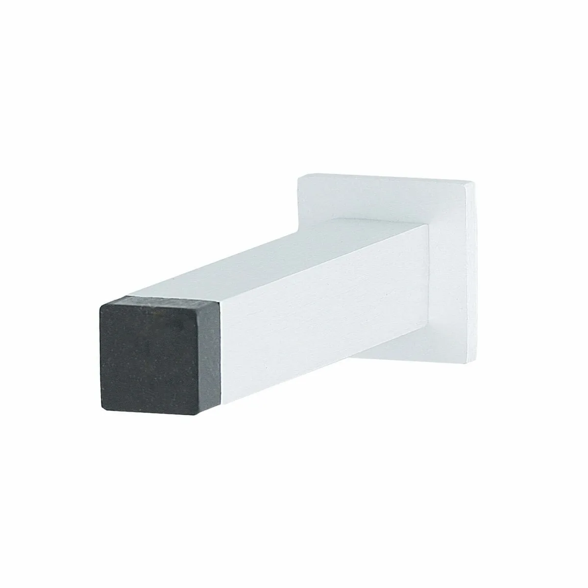Satin Chrome Wall Mount Door Stop 110mm (402)