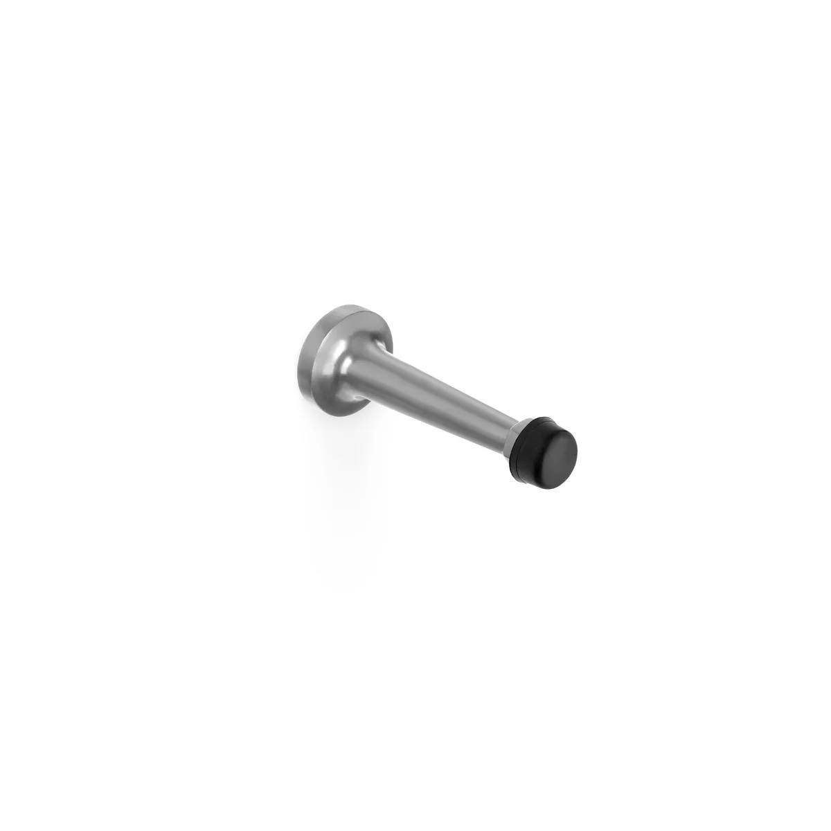 Satin Chrome Wall Mount Door Stop 80mm (403)