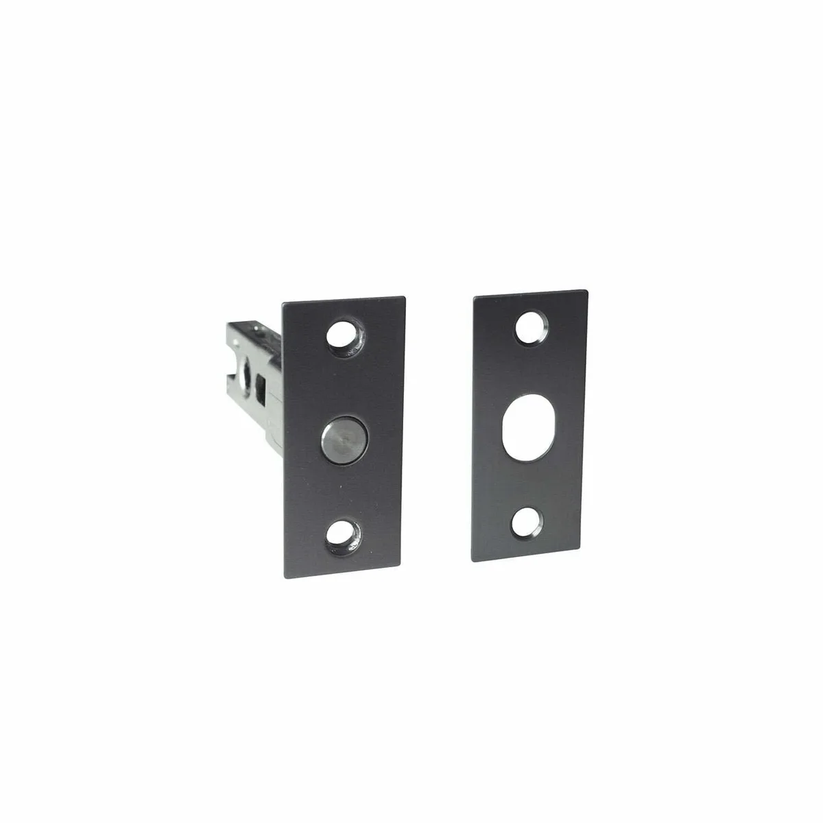 Milano Tubular Privacy Bolt Satin Graphite