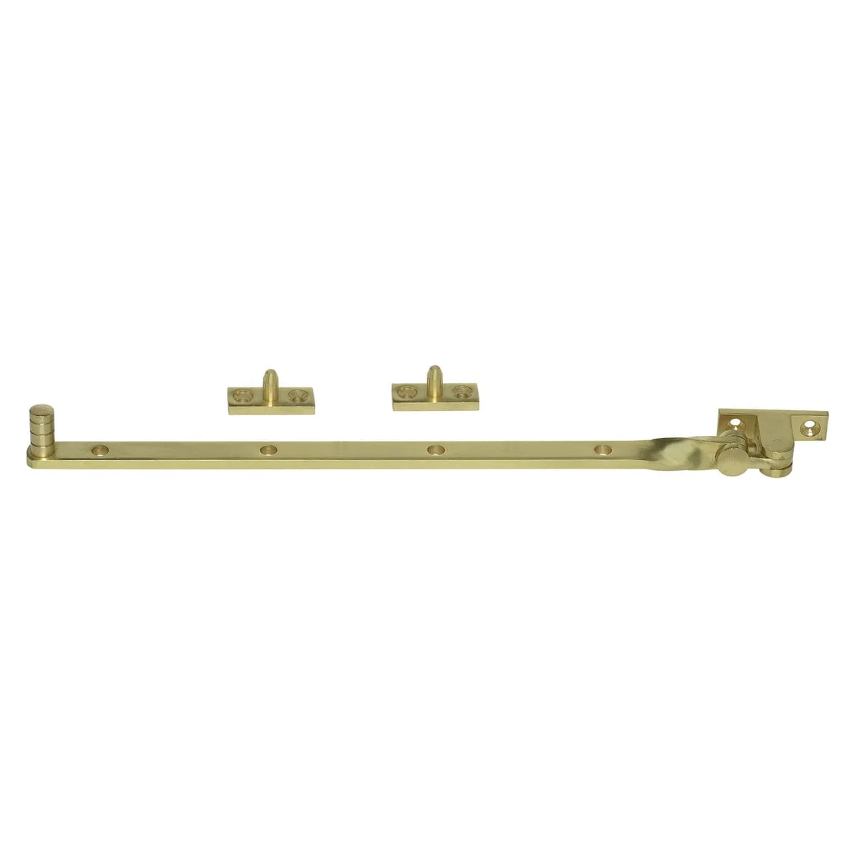 465 Fanlight Stay 300mm Brass