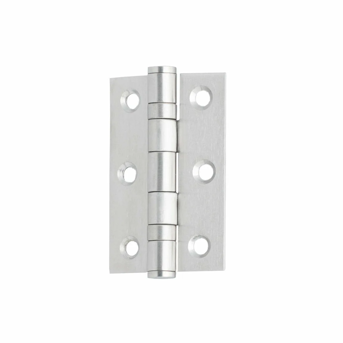 304 Stainless Steel Hinge Square Edge (75 x 50 x 2mm)