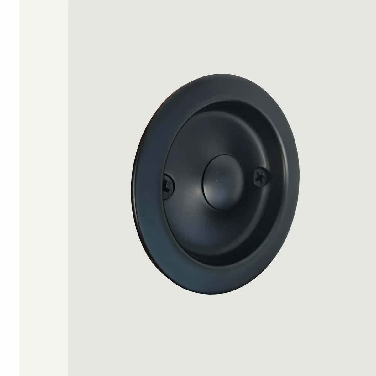 Round Cavity Slider Dummy Set Matt Black