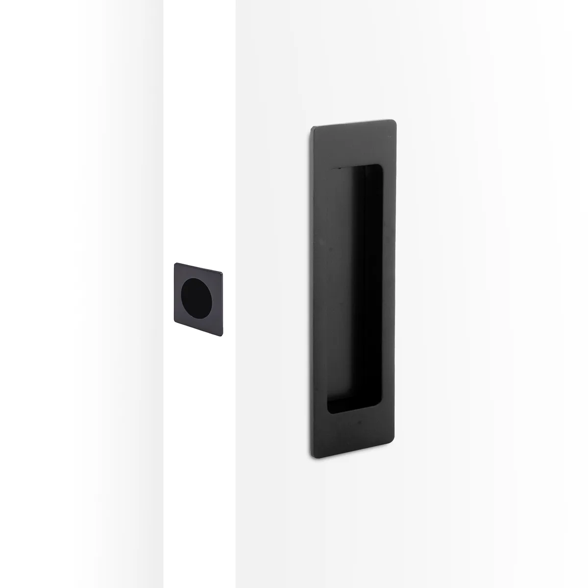 Rectangular Cavity Slider Passage Kit - Matt Black