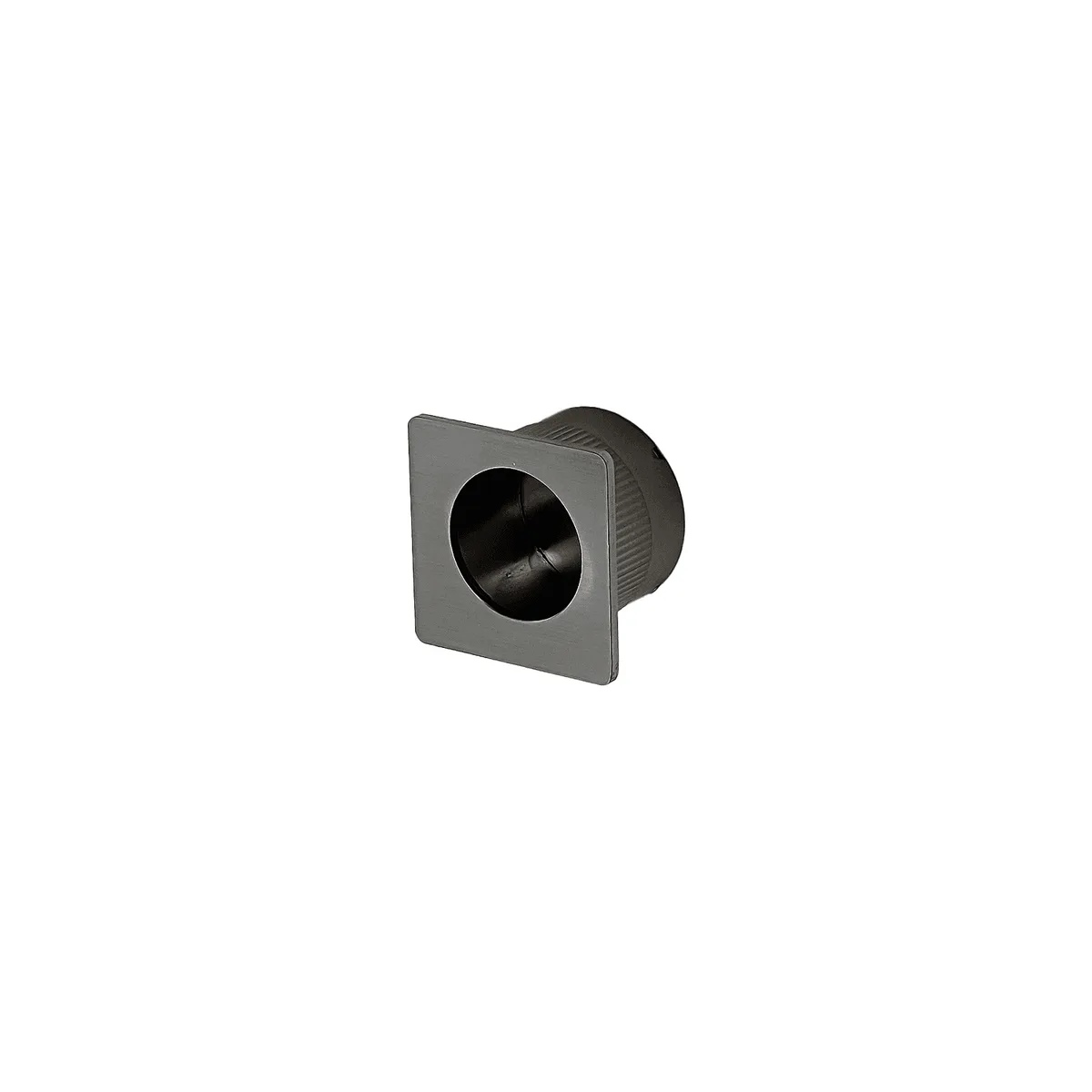 Square Finger Pull - Satin Graphite