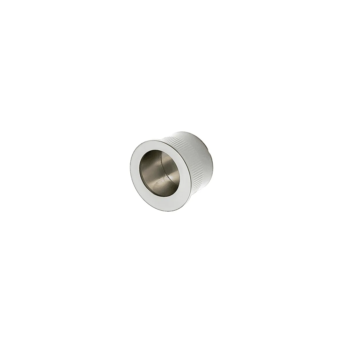 Round Finger Pull - Satin Nickel