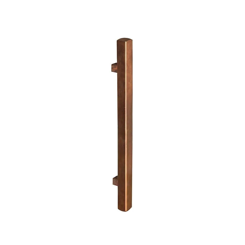 Copper Square Pull Handle (600mm)