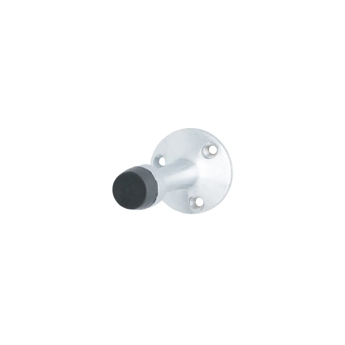 Satin Chrome Wall Mount Door Stop 75mm (701)