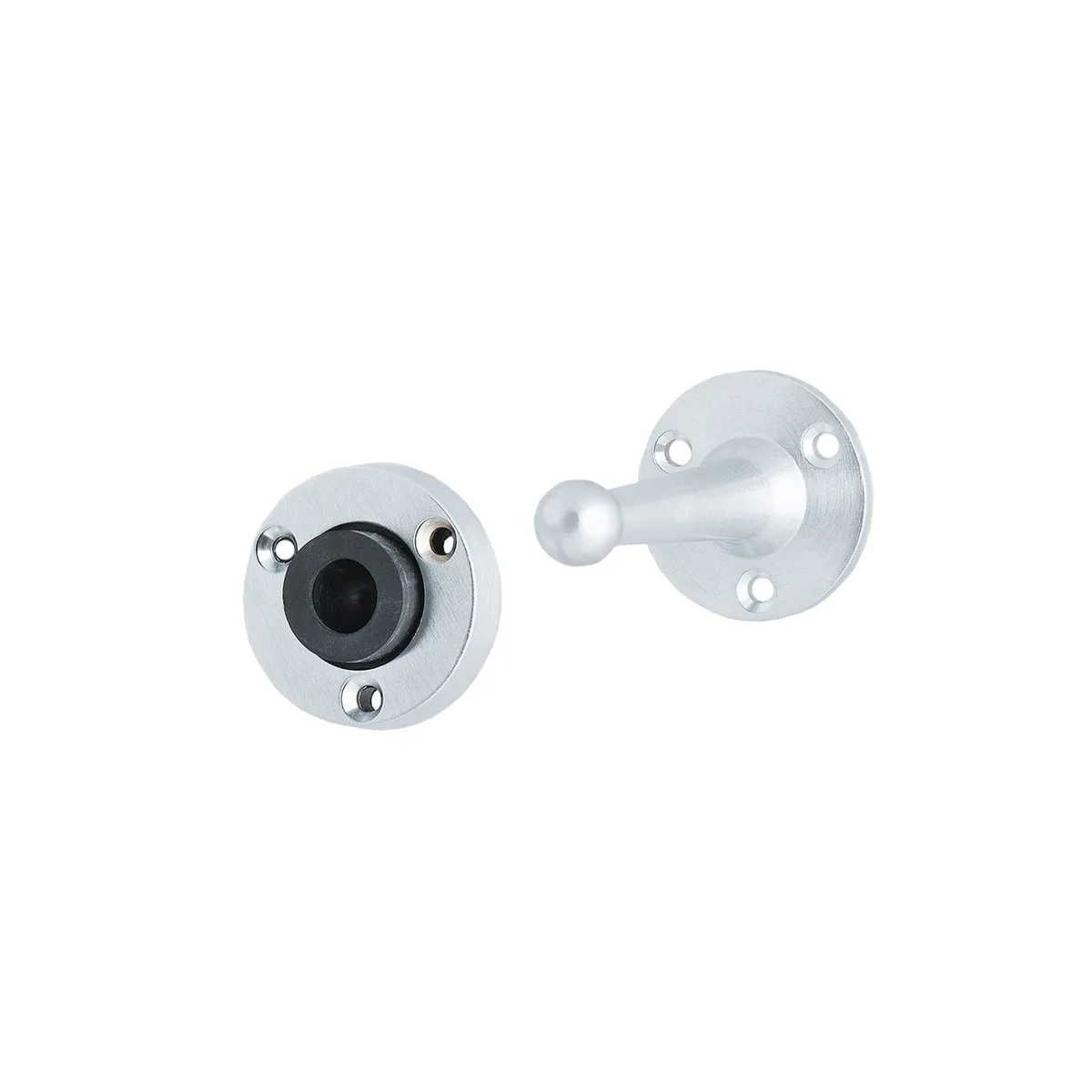 703 Door Stop & Holder Satin Chrome