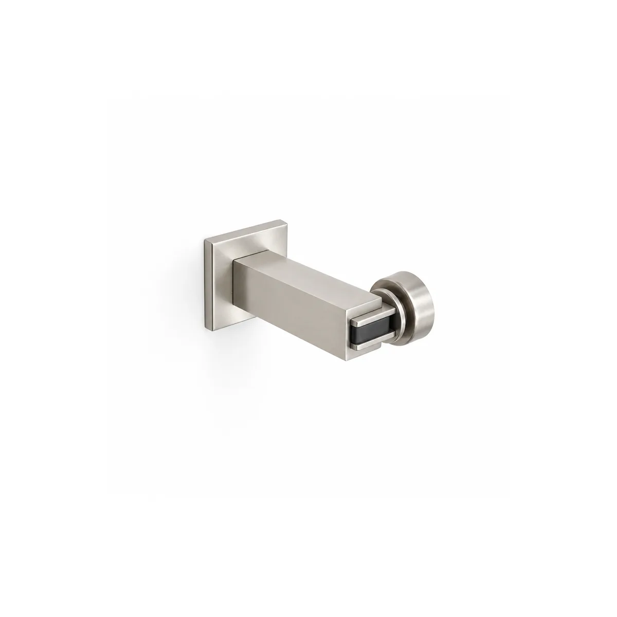 714 Magnetic Door Stop Wall or Floor Mount Satin Nickel
