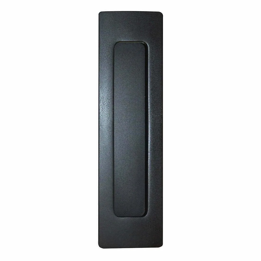 Flush Pull 158mm X 42mm Matt Black