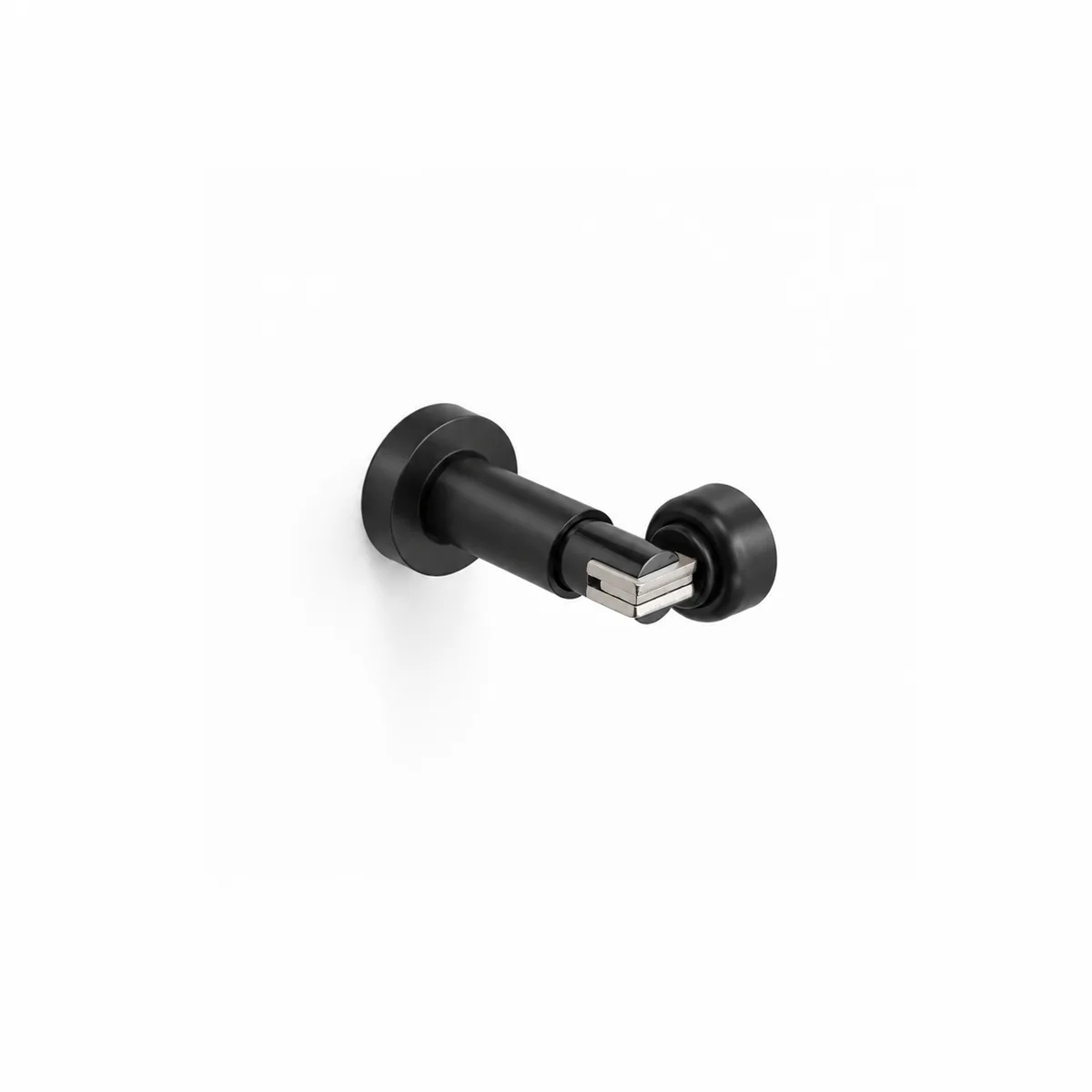 808 Magnetic Door Stop Wall or Floor Mount Matt Black