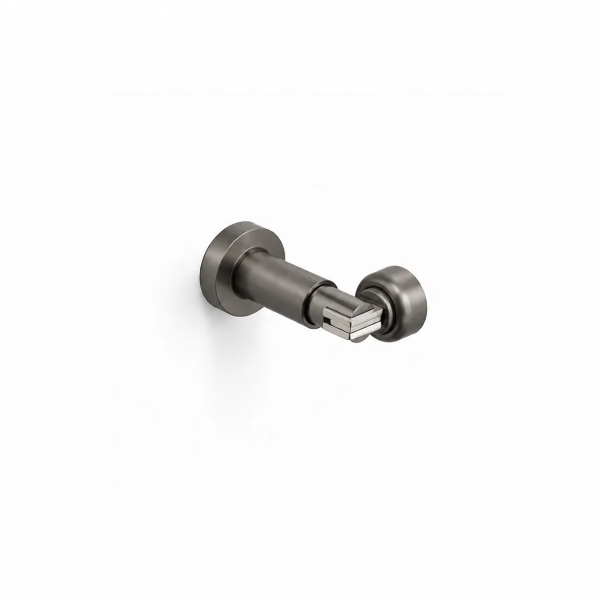 808 Magnetic Door Stop Wall or Floor Mount Satin Graphite