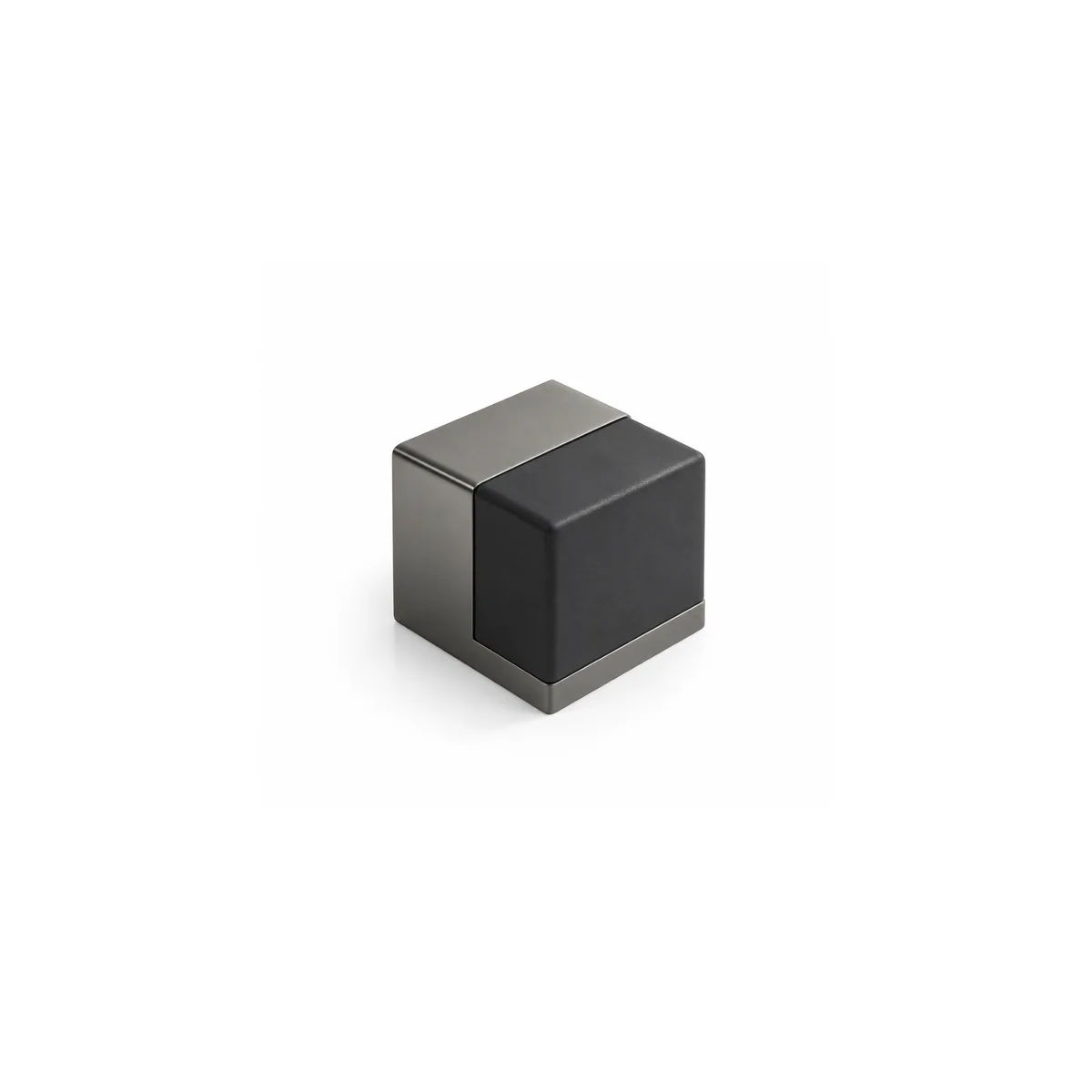 Satin Graphite Floor Mount Square Door Stop 40mm (809)