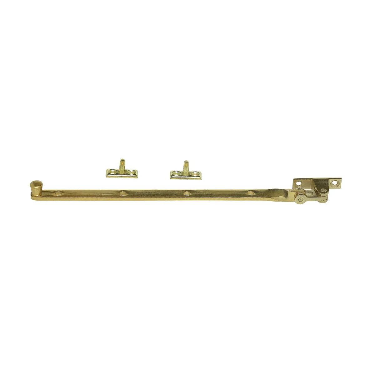 913 Fanlight Stay 305mm Brass