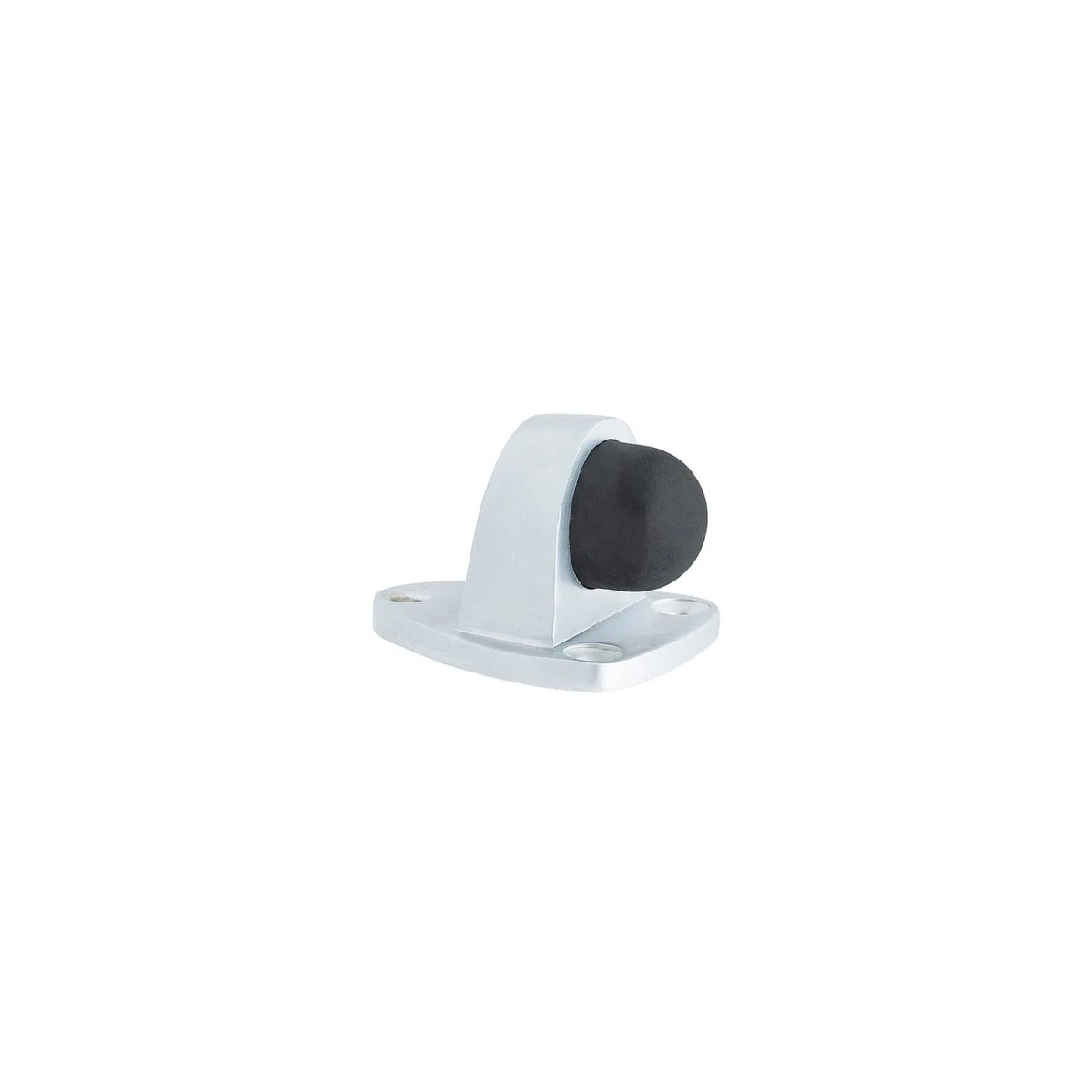 Satin Chrome Floor Mount Door Stop