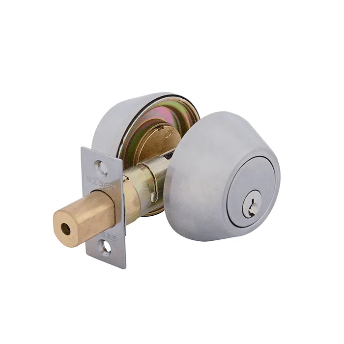 EZSET Double Cylinder Deadbolt SS