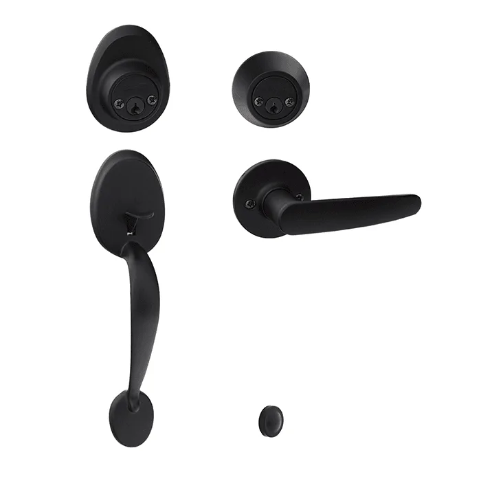 EZSET Mayfair + Hawthorn Double Cyl BLK