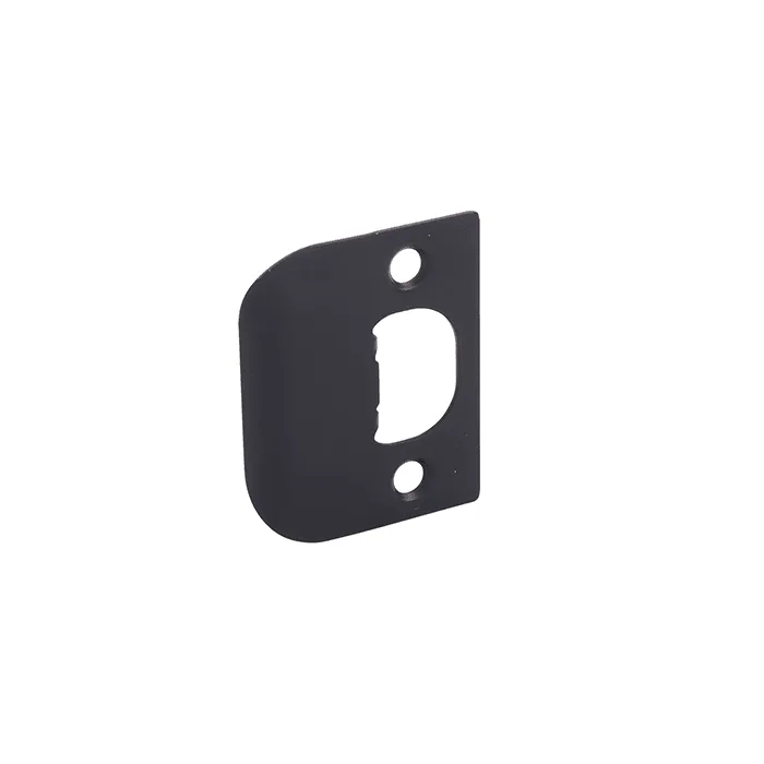 Full Lipped Strike Plate BLK