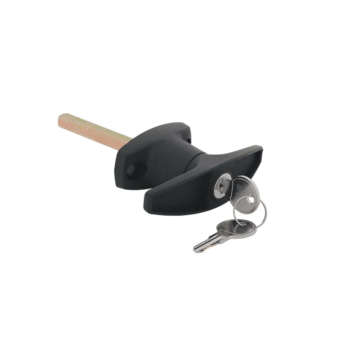 Plastic T-Handle Lock 75mm Face Fix - KD